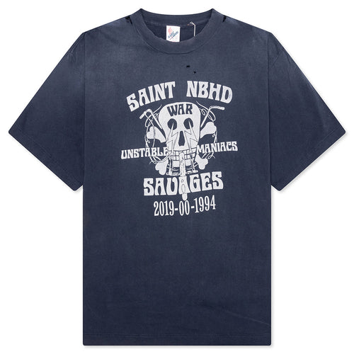Saint Michael x Neighborhood Mx6 STHD Saint NBHD S/S Shirt - Navy