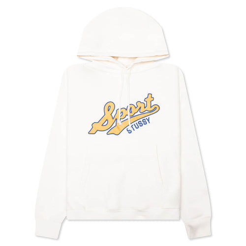 Satin Patch Oversized Hood - Off White