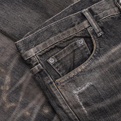 Savage Denim DP Basic Pants - Black