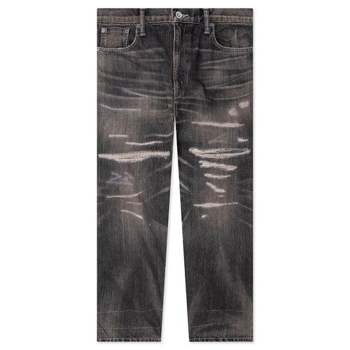 Savage Denim DP Basic Pants - Black