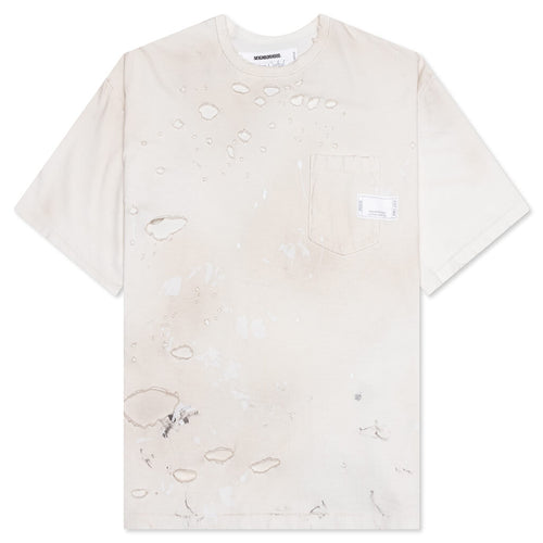 Savage S/S Pocket Crewneck - Off White
