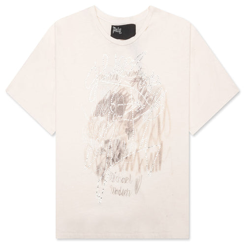 Scribble Tee - Vintage White