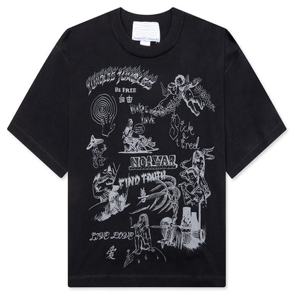 Scribbles Tee - Black