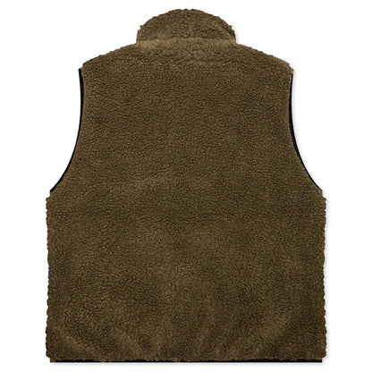 Sherpa Reversible Vest - Olive