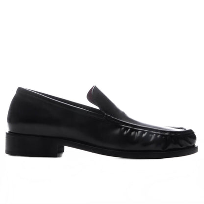 Leather Loafers - Black