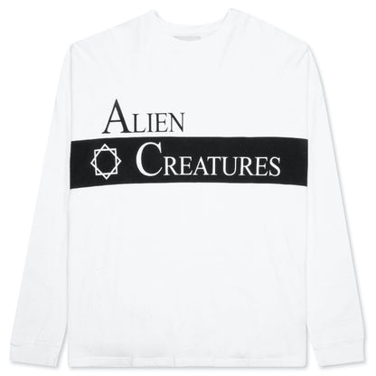 Alien Faith L/S Tee - White
