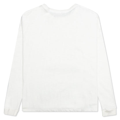 Alien Faith L/S Tee - White