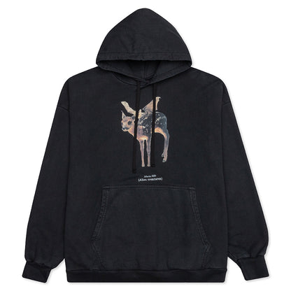 Baby Deer Hoodie - Black