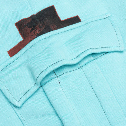 Cross Cargo Sweatpants - Teal