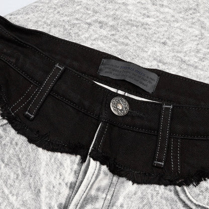 Siberia Mixed Jeans - Grey