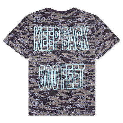 Sickle Camo Logo Tee - Slate Brown