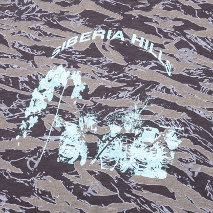 Sickle Camo Logo Tee - Slate Brown