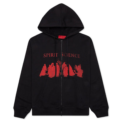 Spirit Science Zip Hoodie - Black