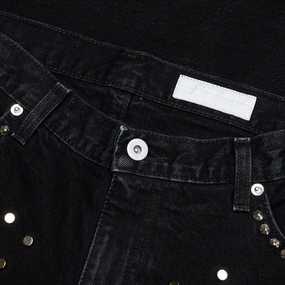 Studded Jeans - Black
