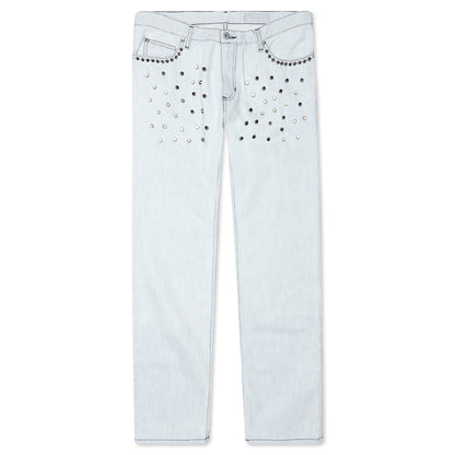 Studded Jeans - Light Wash