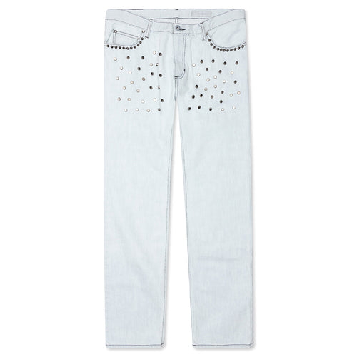 Studded Jeans - Light Wash