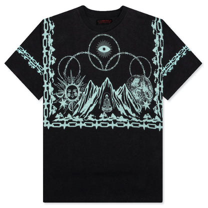 Tibetan Mountain T-Shirt - Black