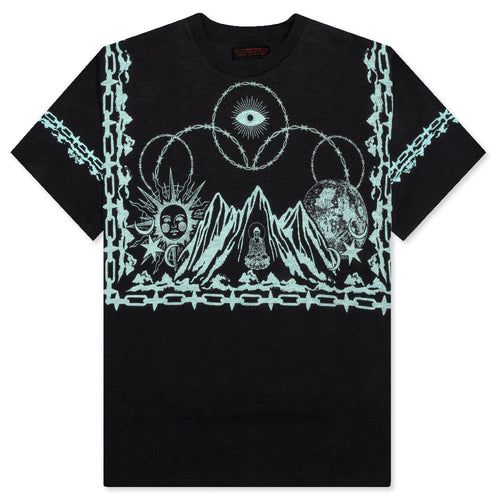 Tibetan Mountain T-Shirt - Black