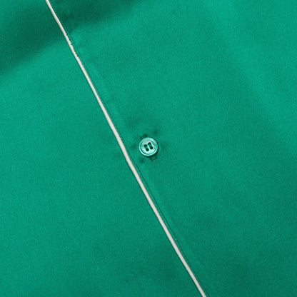 Baptiste Silk Shirt - Green