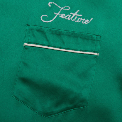 Baptiste Silk Shirt - Green