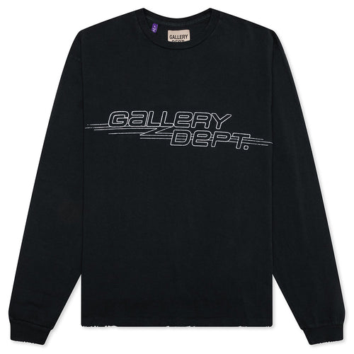 Skate L/S Tee - Second Hand Black