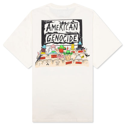 Skeleton Beach Theater Tee - Light Archival White