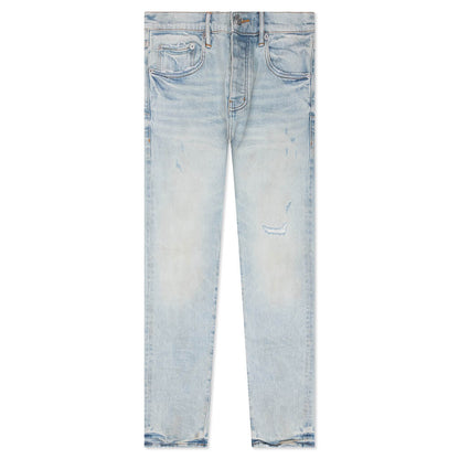 Skinny Fade Distressed Jeans - Light Indigo