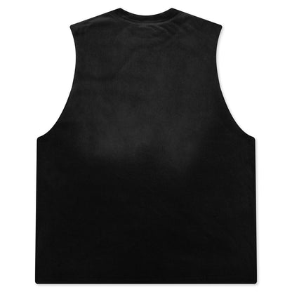 The Dean Sleeveless Tee - Pigment Black