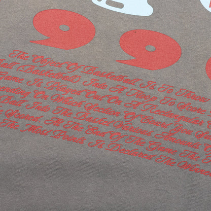 Smiley 1990 T-Shirt - Cement
