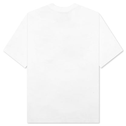 Smiley Hidden Truth T-Shirt - White