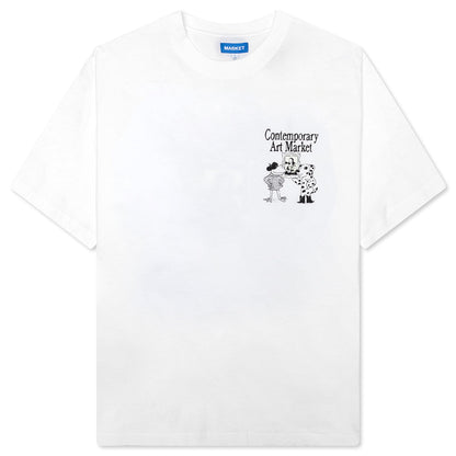 Smiley Museum UV T-Shirt - White