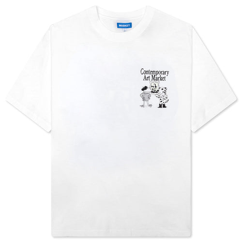 Smiley Museum UV T-Shirt - White