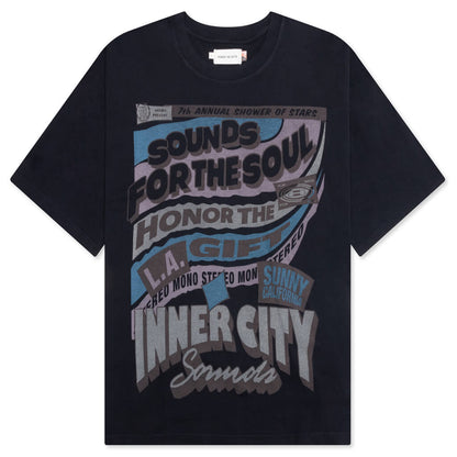 Sounds For The Soul Tee - Black