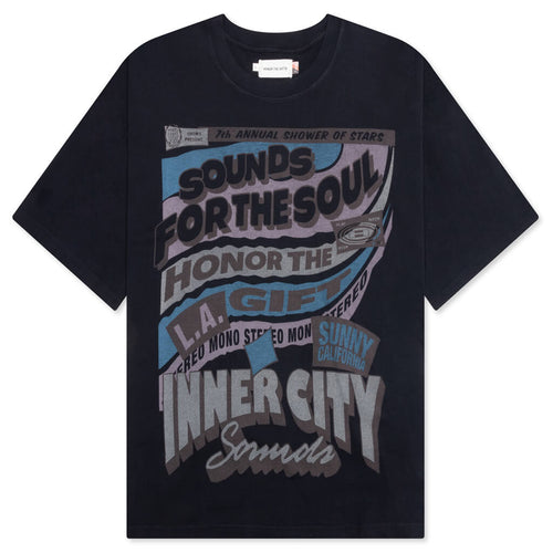 Sounds For The Soul Tee - Black