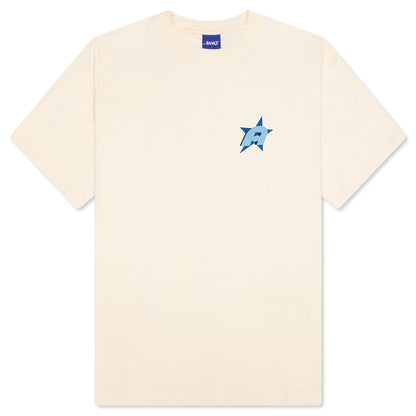 Star A S/S Tee - Cream