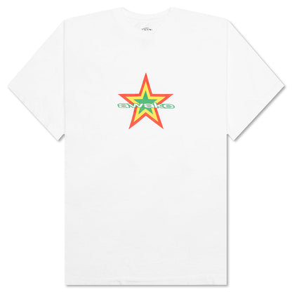 Star Logo Tee - White
