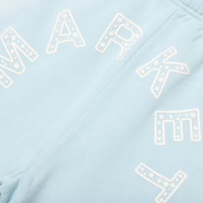 Starry Arc Fleece Short - Ice Blue