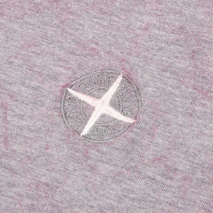 S/S T-Shirt 22993 - Melange Rose Quartz