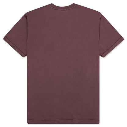 S/S T-Shirt 24113 - Dark Burgundy