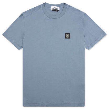 S/S T-Shirt 24113 - Mid Blue