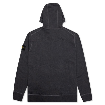 Full Zip Hooded Sweatshirt 64251 - Melange Dark Grey