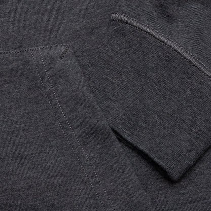 Full Zip Hooded Sweatshirt 64251 - Melange Dark Grey