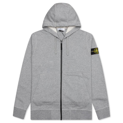 Full Zip Hooded Sweatshirt 64251 - Melange Grey