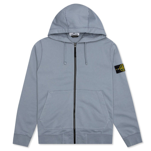 Full Zip Hooded Sweatshirt 64251 - Mid Blue