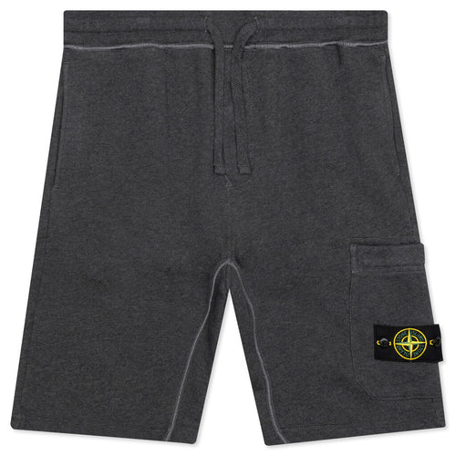 Bermuda Cargo Shorts 64651 - Melange Dark Grey