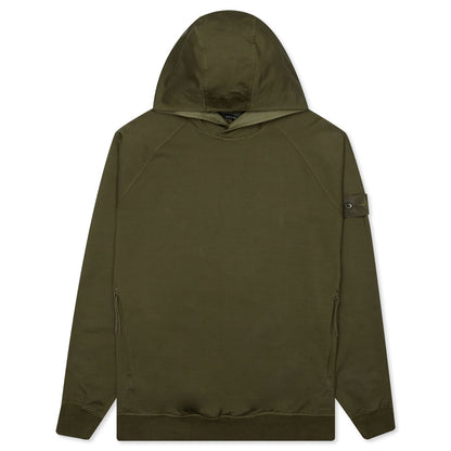 Hooded Sweatshirt 653F3 - Military Green