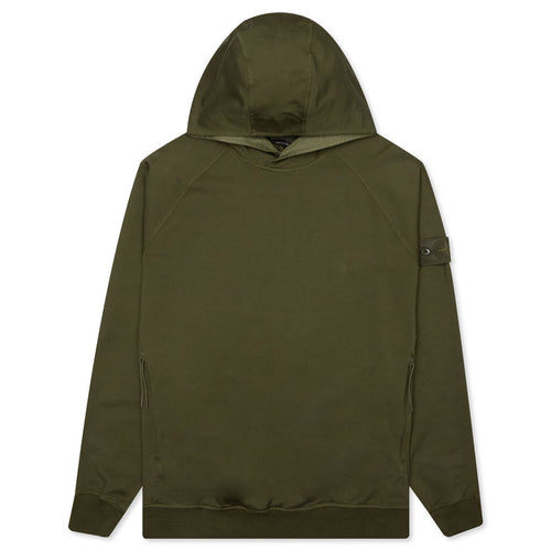Hooded Sweatshirt 653F3 - Military Green