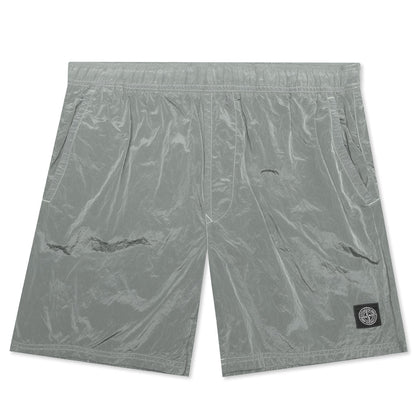 Nylon Metal Swim Trunks B0943 - Light Green
