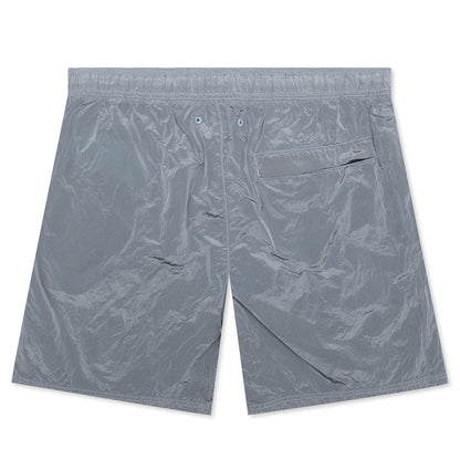 Nylon Metal Swim Trunks B0943 - Sky Blue