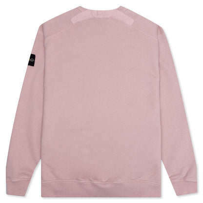 Brushed Crewneck Sweatshirt - Red Onion